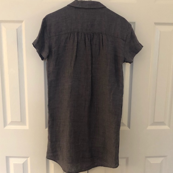 NWT Tahari Linen Shirt Dress - Picture 6 of 6